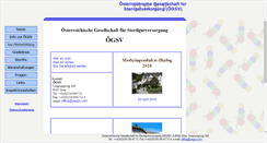 Desktop Screenshot of oegsv.com